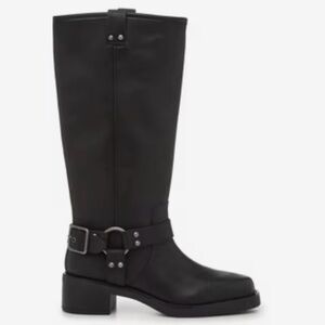 Crown Vintage  Black harness Boots